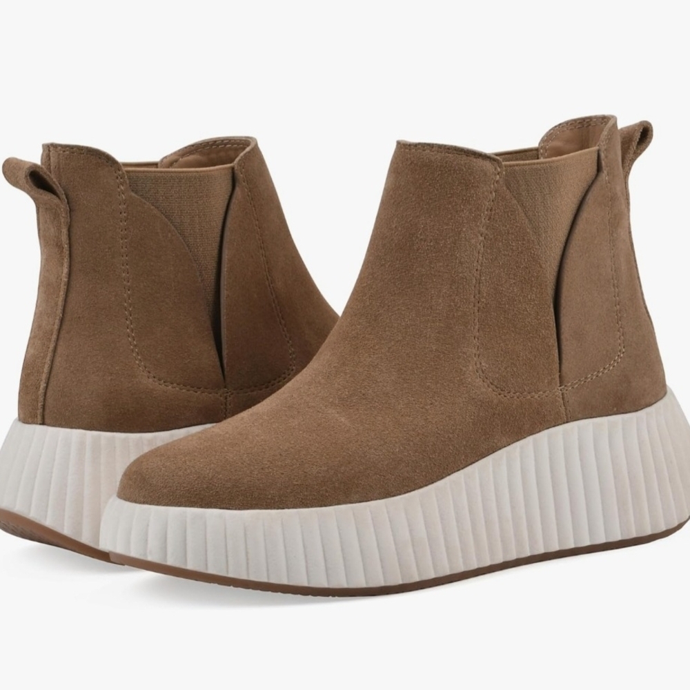 Brown Suede Ankle Boots White Mountain